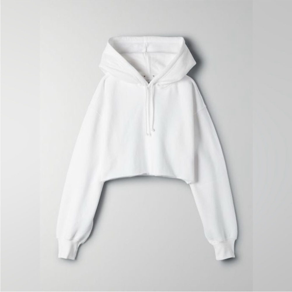 Aritzia White Hoodie
